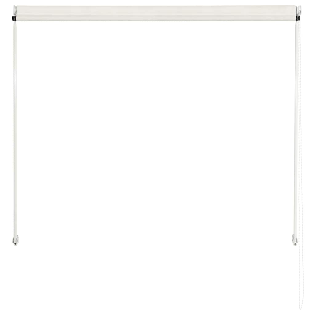 foldemarkise 100x150 cm cremefarvet