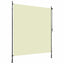 udendørs rullegardin 200x270 cm cremefarvet