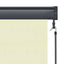 udendørs rullegardin 60x250 cm cremefarvet