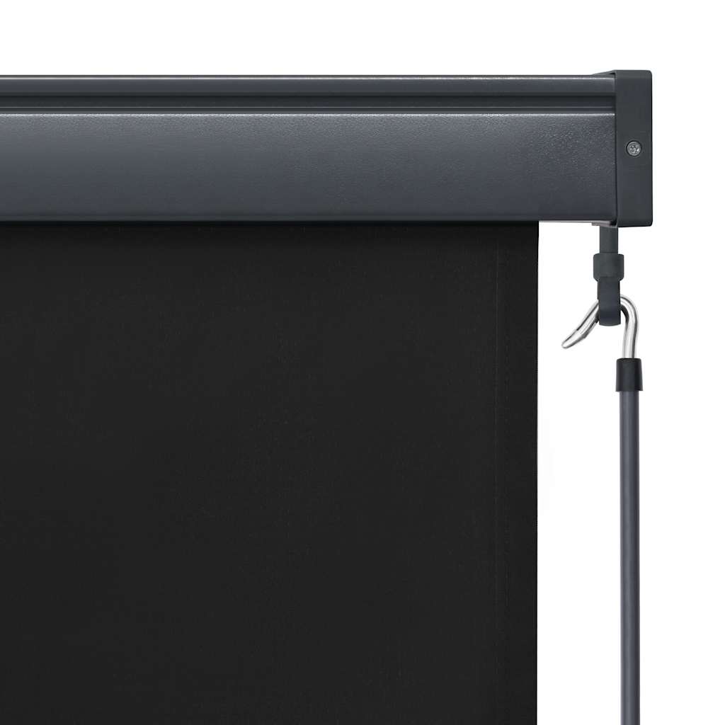 udendørs rullegardin 80x250 cm antracitgrå