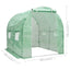 drivhus 4 m² 2x2x2 m