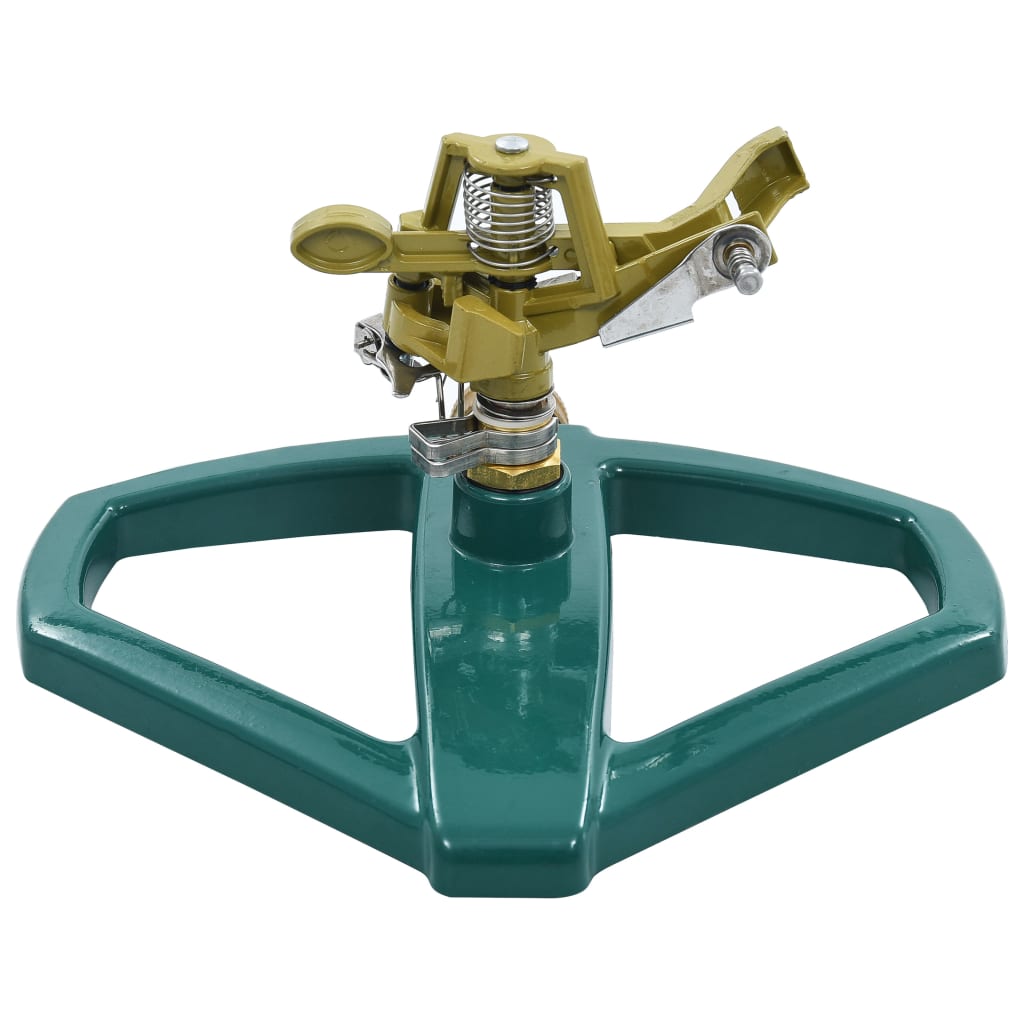 roterende sprinkler 21x22x13 cm metal grøn