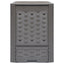 kompostbeholdere 2 stk. 60 x 60 x 83 cm 600 l brun