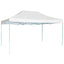 foldbart festtelt 3x4,5 m hvid