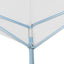 foldbart pop-op-festtelt 3 x 9 m hvid