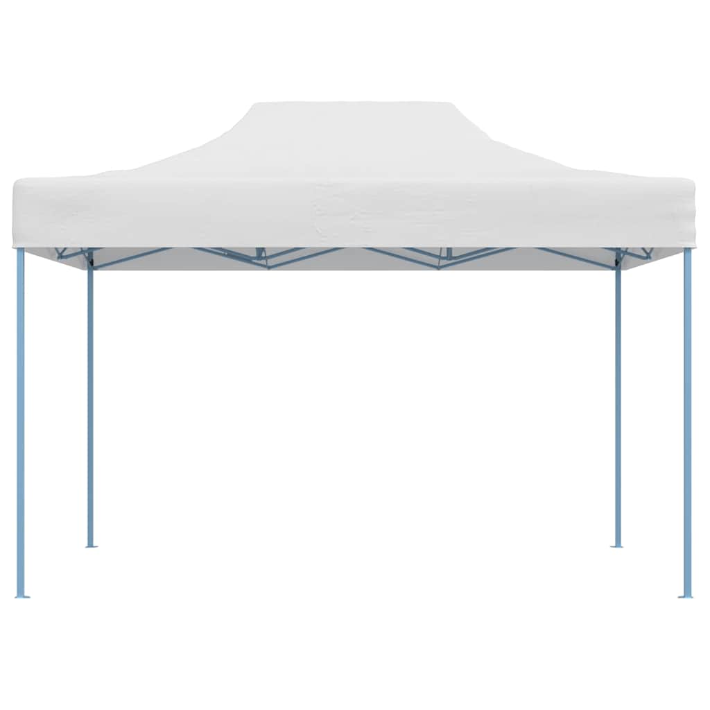 Festtelte 13 pcs Hvid med Blå Ramme Oxford stof
