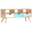 tv-skab 110 x 35 x 48 cm massivt mangotræ