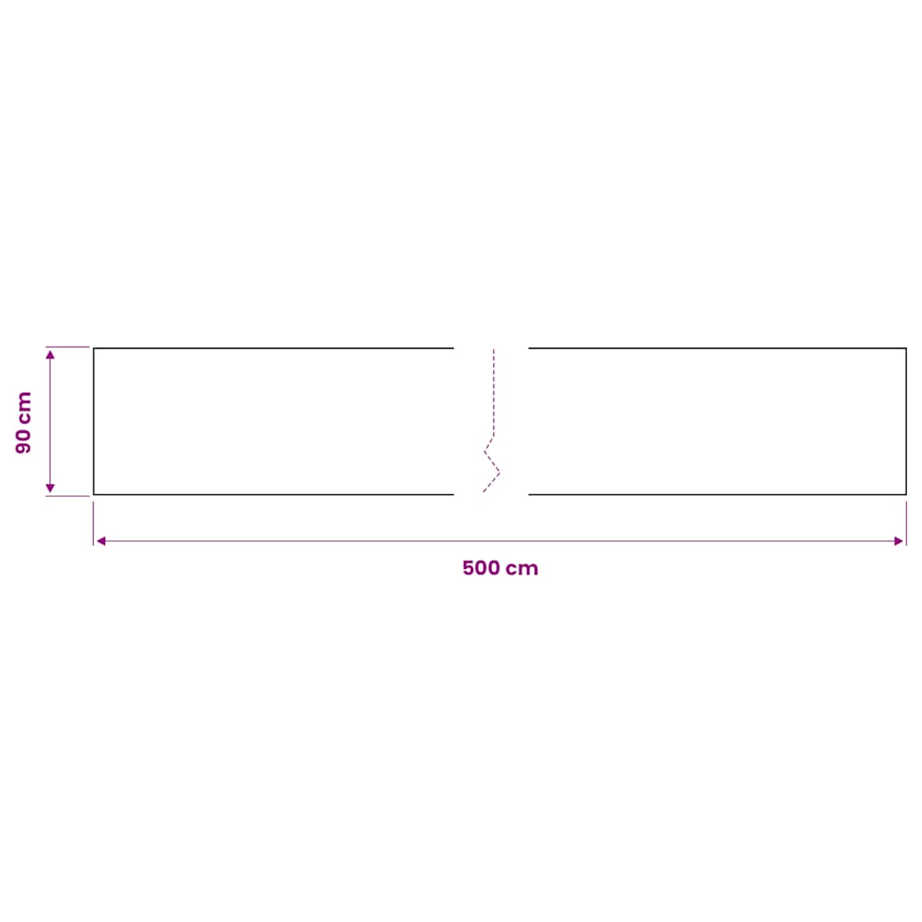 selvklæbende folie til møbler 500x90 cm PVC sort
