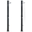 soldrevet bruser 220 cm 20 l sort