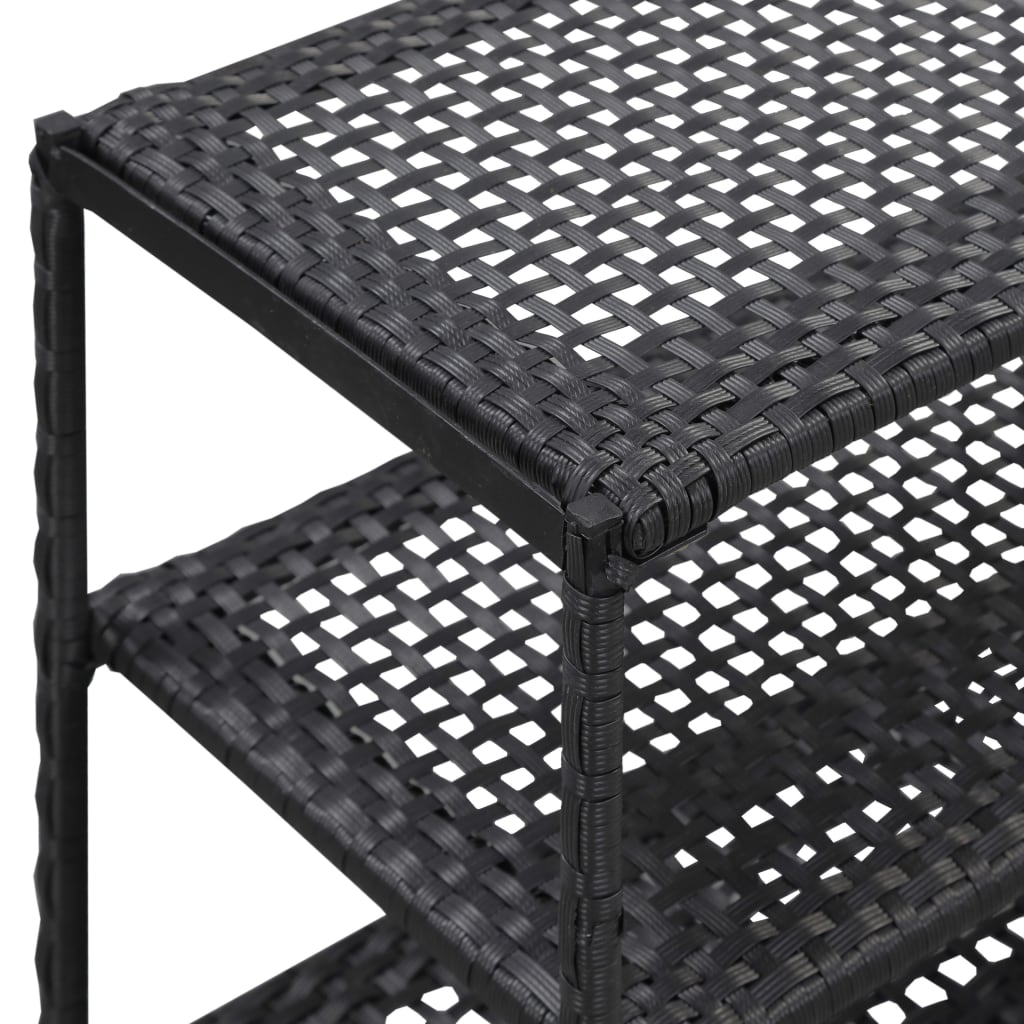skoreol 50x30x120 cm polyrattan sort