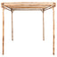 pergola 170x170x220 cm bambus