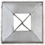 jordpløkker 6 stk. 7 x 7 x 90 cm galvaniseret stål sølvfarvet