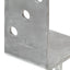 hegnsankre 12 stk. sølv 8x6x30 cm galvaniseret stål