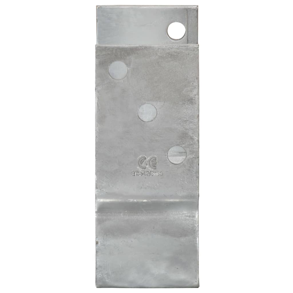 jordankre 12 stk. 7x6x15 cm galvaniseret stål sølvfarvet