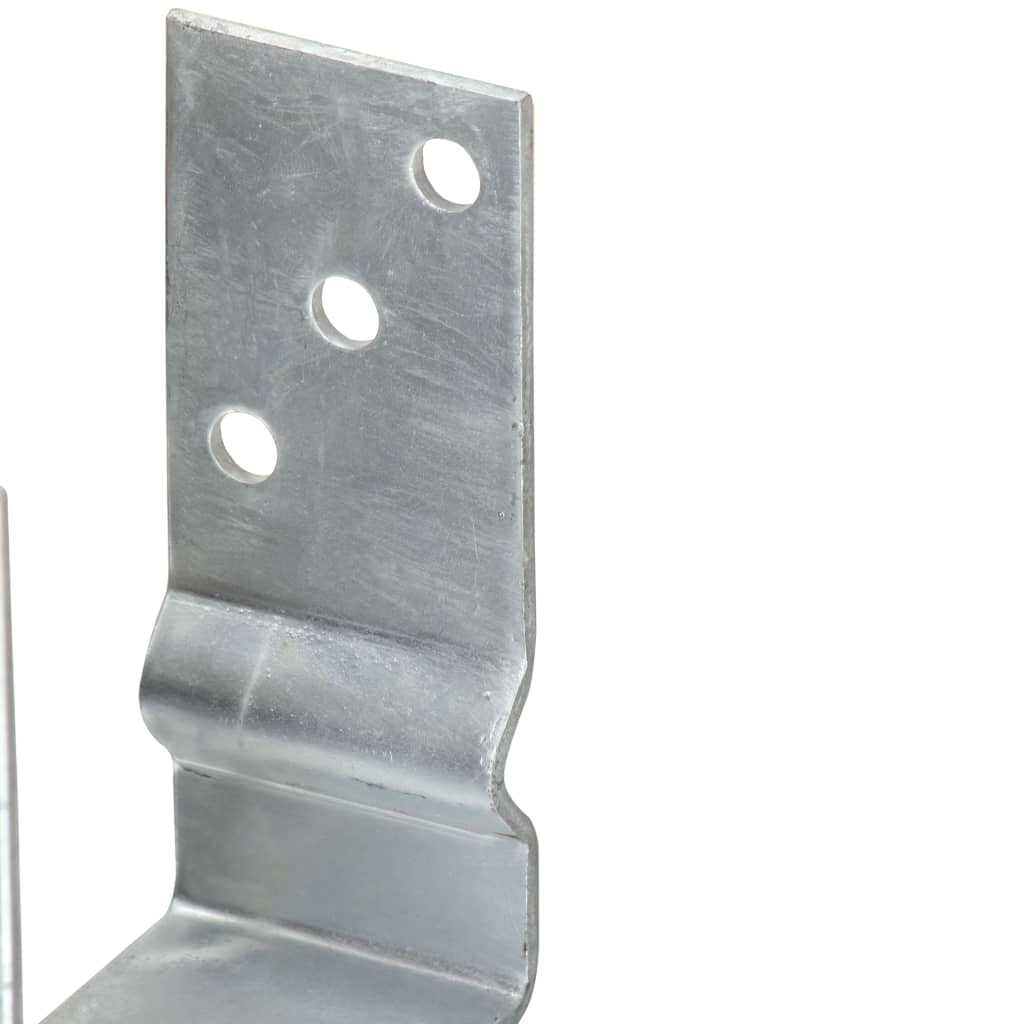 hegnsankre 12 stk. sølv 10x6x15 cm galvaniseret stål