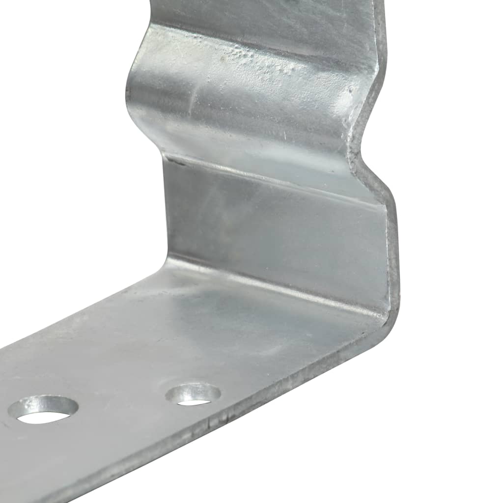 hegnsankre 12 stk. sølv 10x6x15 cm galvaniseret stål