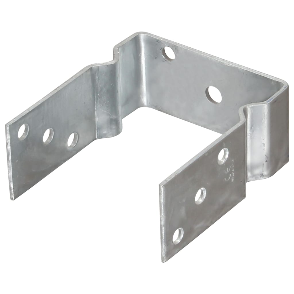 jordankre 12 stk. 12x6x15 cm galvaniseret stål sølvfarvet