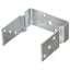 jordankre 6 stk. 14x6x15 cm galvaniseret stål sølvfarvet