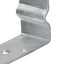 jordankre 6 stk. 14x6x15 cm galvaniseret stål sølvfarvet