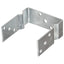jordankre 12 stk. 14x6x15 cm galvaniseret stål sølvfarvet