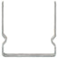 jordankre 12 stk. 14x6x15 cm galvaniseret stål sølvfarvet