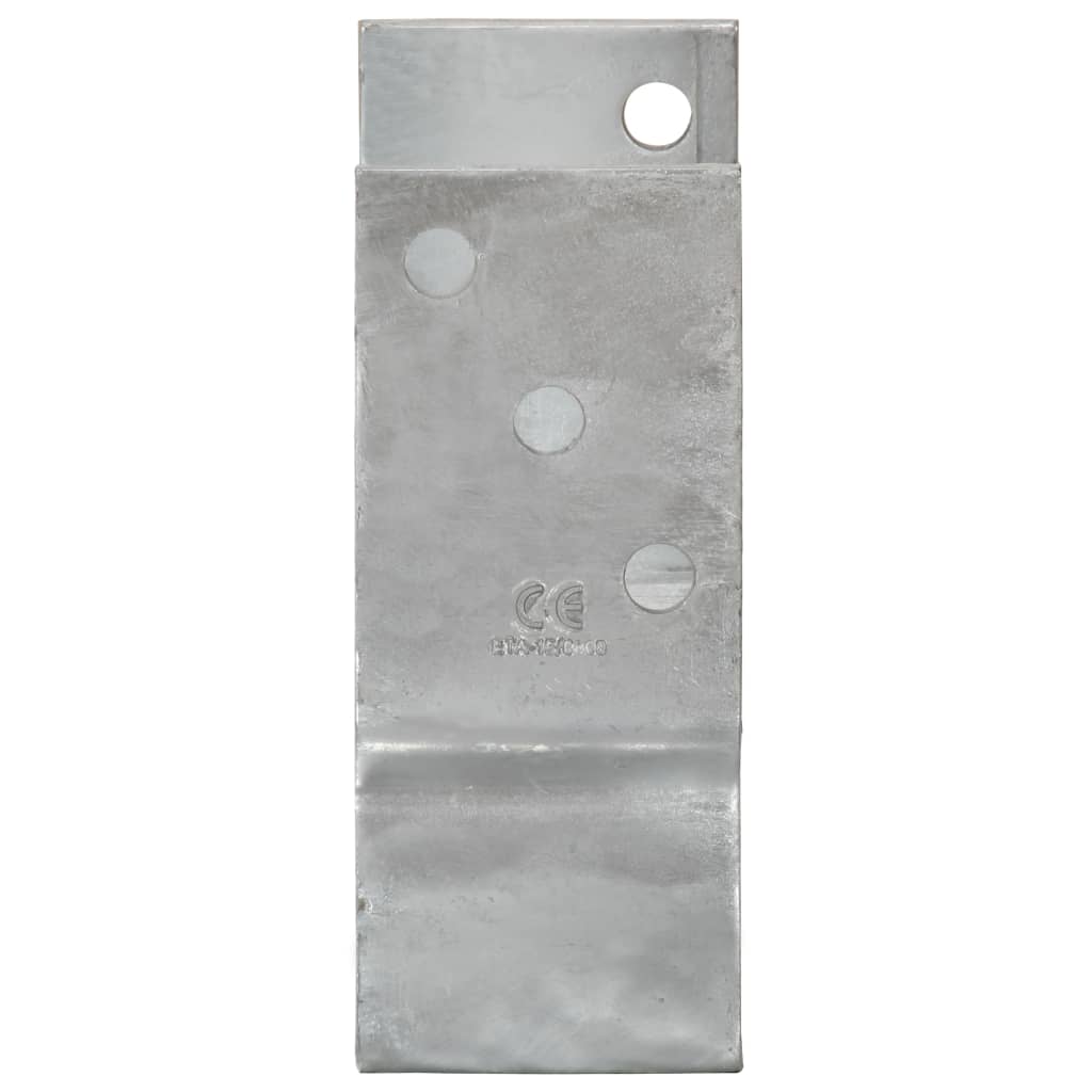 jordankre 12 stk. 14x6x15 cm galvaniseret stål sølvfarvet