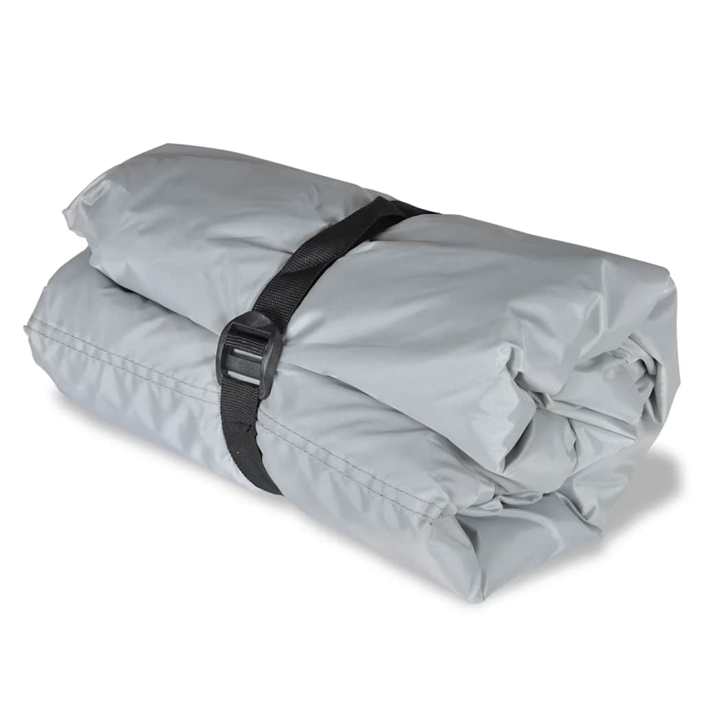 båddækken 2 stk. 610-671 cm længde, 254 cm bredde grå