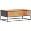 sofabord 90x50x35 cm massivt genbrugstræ