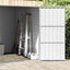 haveskur 195x198x159 cm galvaniseret stål grå