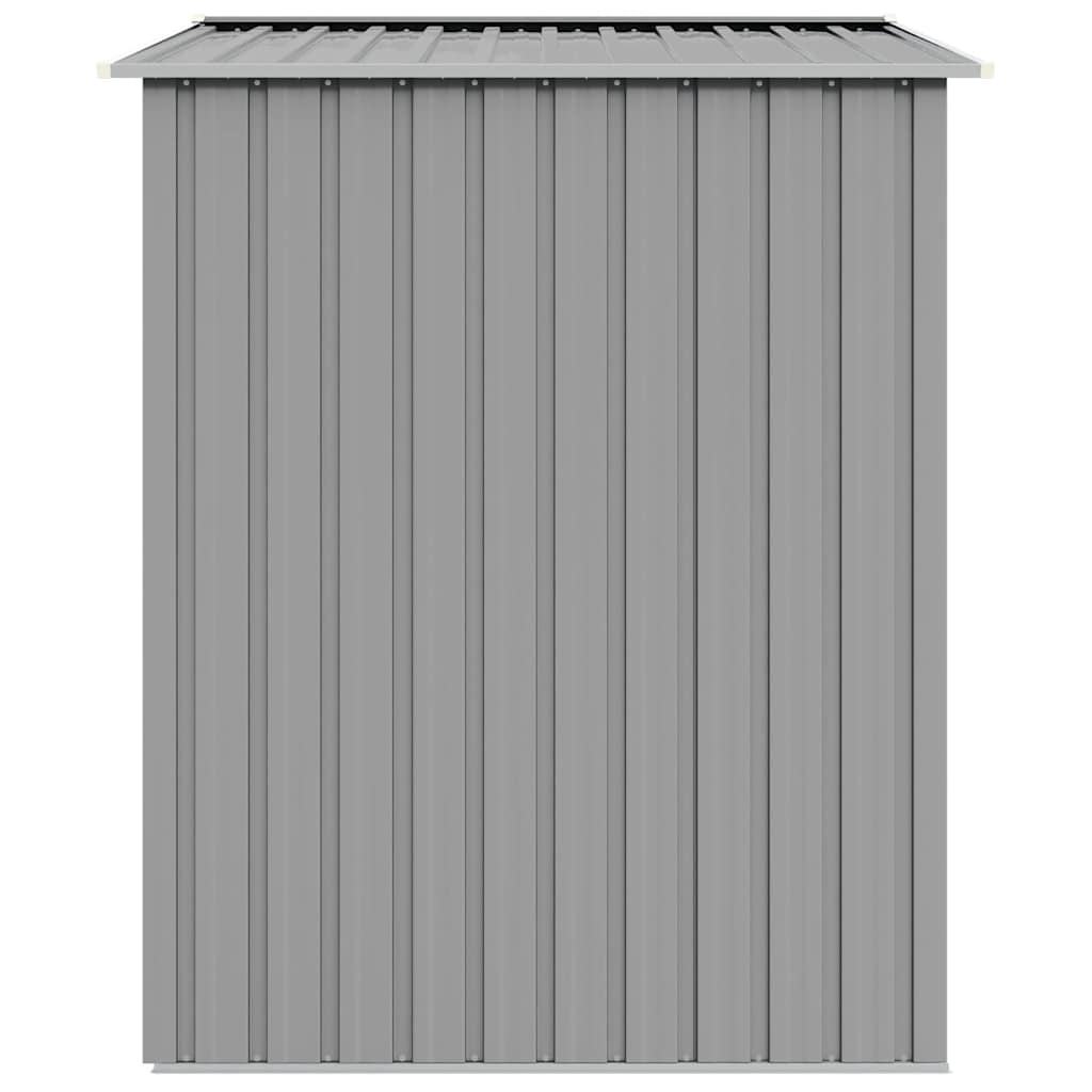 haveskur 205x129x183 cm galvaniseret stål grå