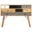 skænk 110 x 30 x 82 cm massivt mangotræ