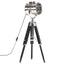 gulvlampe med trefod 69 cm massivt mangotræ sort