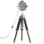 gulvlampe med trefod 69 cm massivt mangotræ sort