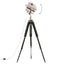 gulvlampe med trefod 165 cm massivt mangotræ