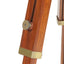 gulvlampe med trefod 165 cm massivt mangotræ