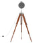 gulvlampe med trefod 165 cm massivt mangotræ