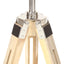 gulvlampe med trefod 140 cm massivt mangotræ