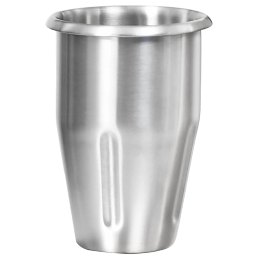 milkshakemaskine med 2 kopper 2 l rustfrit stål