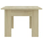 sofabord 100x60x42 cm konstrueret træ sonoma-eg