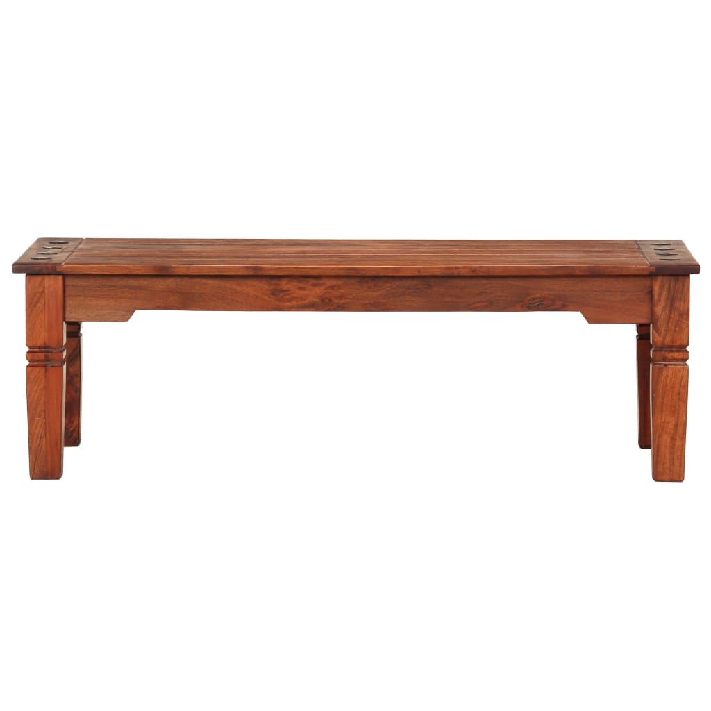 sofabord 110x50x35 cm massivt akacietræ