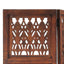 3-panels rumdeler håndskåret 120 x 165 cm massivt mangotræ brun