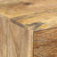 sengebord 36x30x60 cm massivt mangotræ