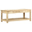 sofabord 110 x 50 x 45 cm håndmalet massivt mangotræ
