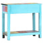 håndmalet konsolbord 80x35x75 cm massivt mangotræ