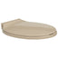 soft close toiletsæde oval beige