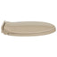 soft close toiletsæde oval beige