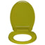 toiletsæde med soft-close oval grøn