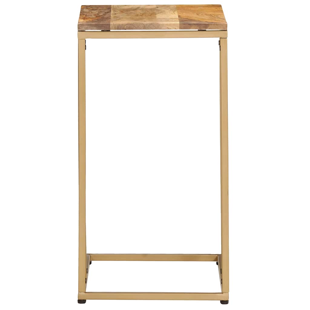 sidebord 35x45x65 cm massivt mangotræ