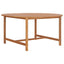havebord 150x76 cm massivt teaktræ