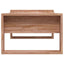 sofabord 110x60x40 cm massivt teaktræ